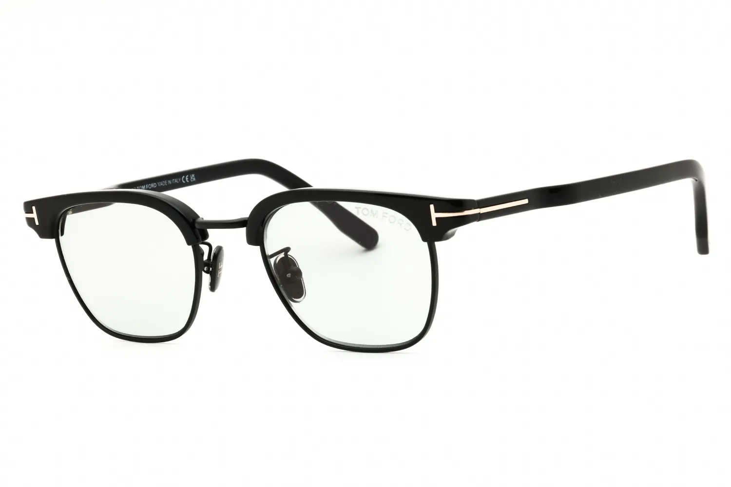 Tom Ford FT1119-D 01A Sunglasses Shiny Black 47mm Men