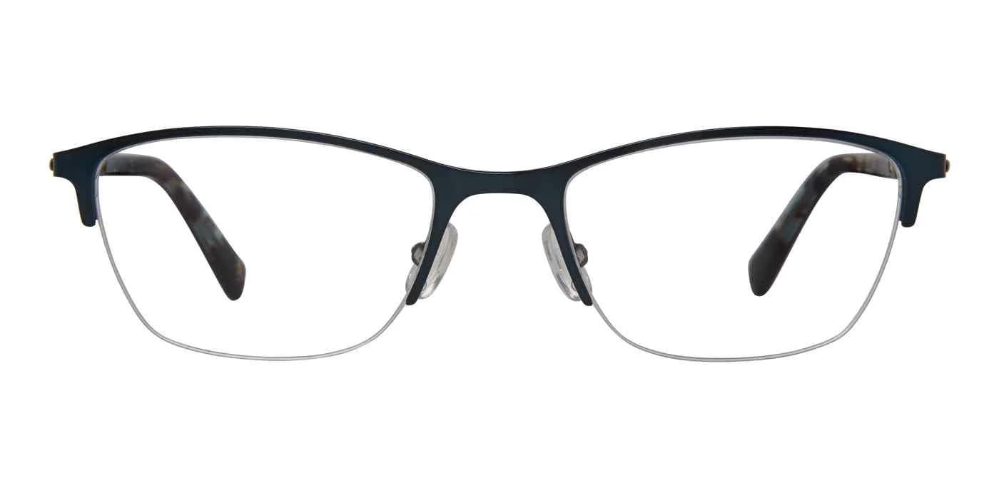 Banana Republic BR 212 0ZI9 Eyeglasses Teal 51mm Women 2