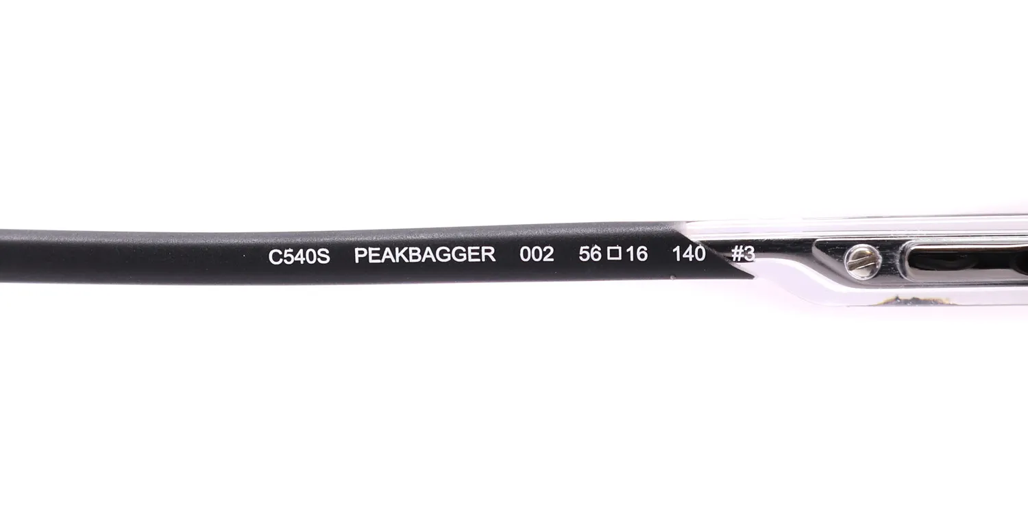 Columbia C540s Peakbagger 002 Sunglasses Matte Black 56mm 8