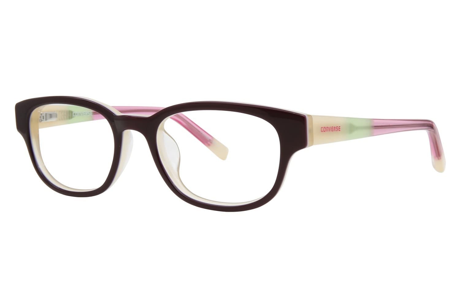Converse Q005 UF BURGUNDY Eyeglasses Multicolor 48mm Women