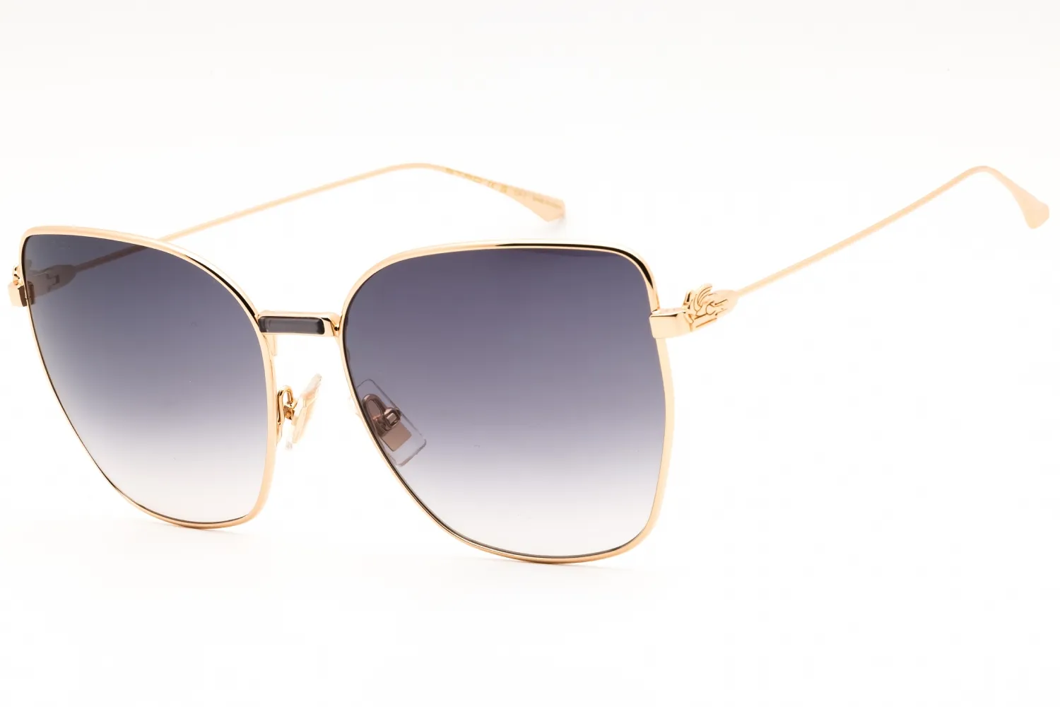 Etro ETRO 0021/S 0000 9O Sunglasses Rose Gold 60mm Women