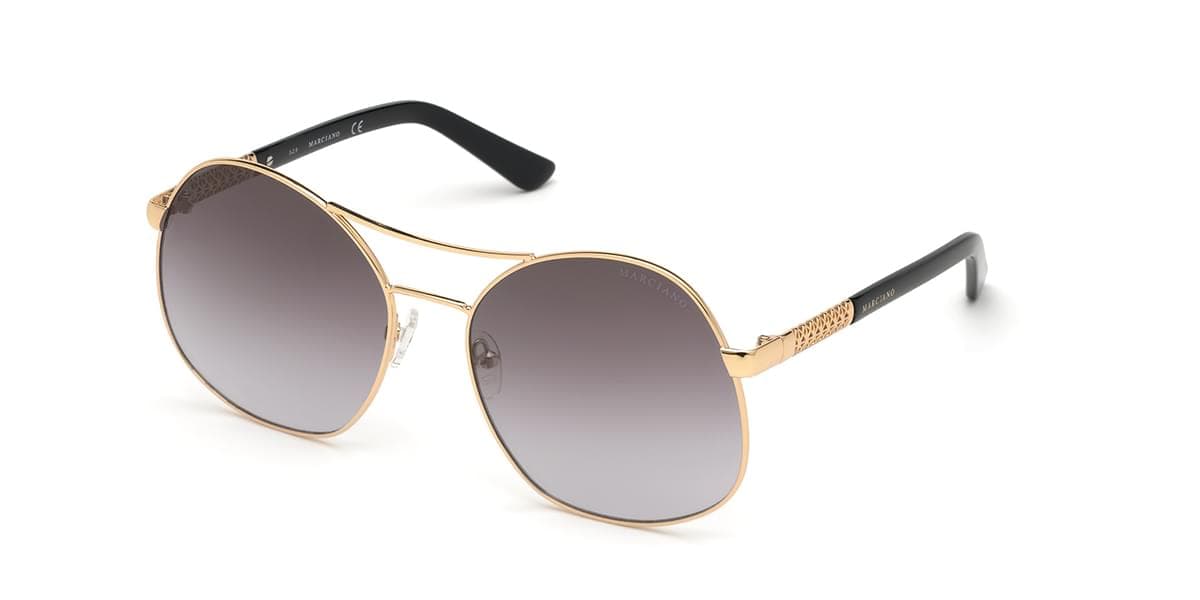 Marciano GM0818 32F Sunglasses Gold 62mm Women