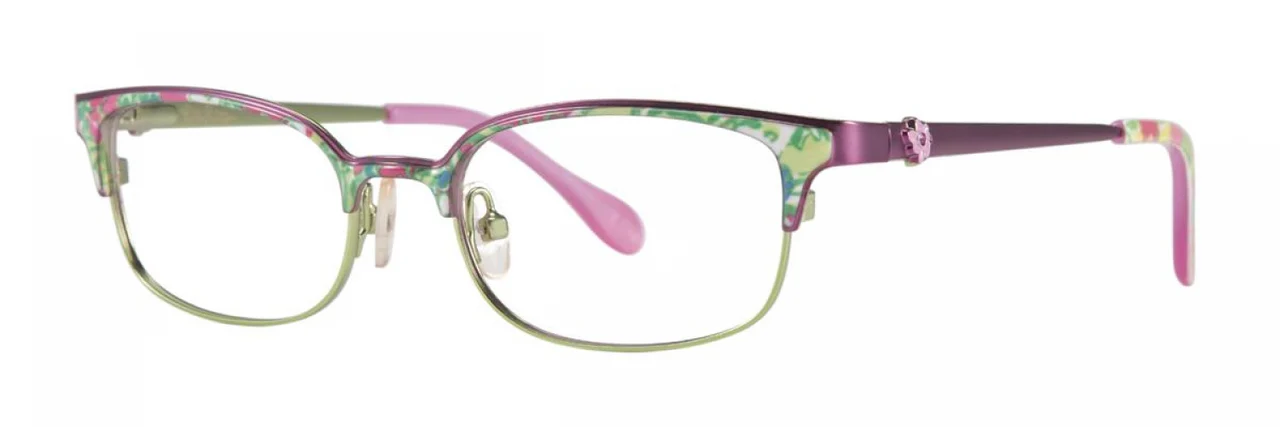 Lilly Pulitzer Effie Eyeglasses Pink 46mm Kids