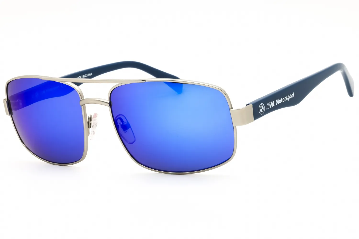 BMW BS0050 16X Sunglasses Shiny Palladium 59mm Men