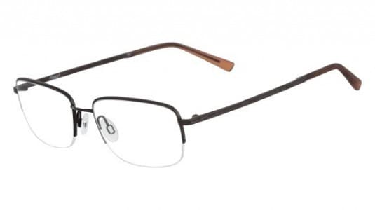 Flexon MELVILLE 600 210 Melville 600 Eyeglasses Brown 55mm Men