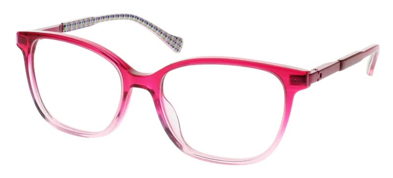 Demi+Dash Unwind Eyeglasses Hot Pink Fade 48mm