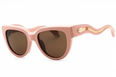 Roberto Cavalli SRC054 0816 Sunglasses Shiny Pastel Pink