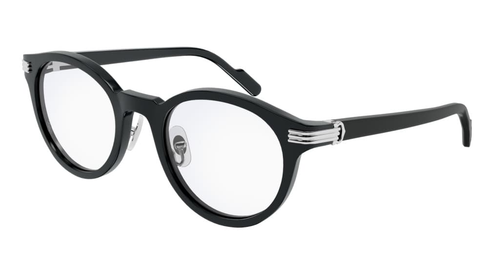 Cartier CT0312O 001 Eyeglasses Black 50mm Women