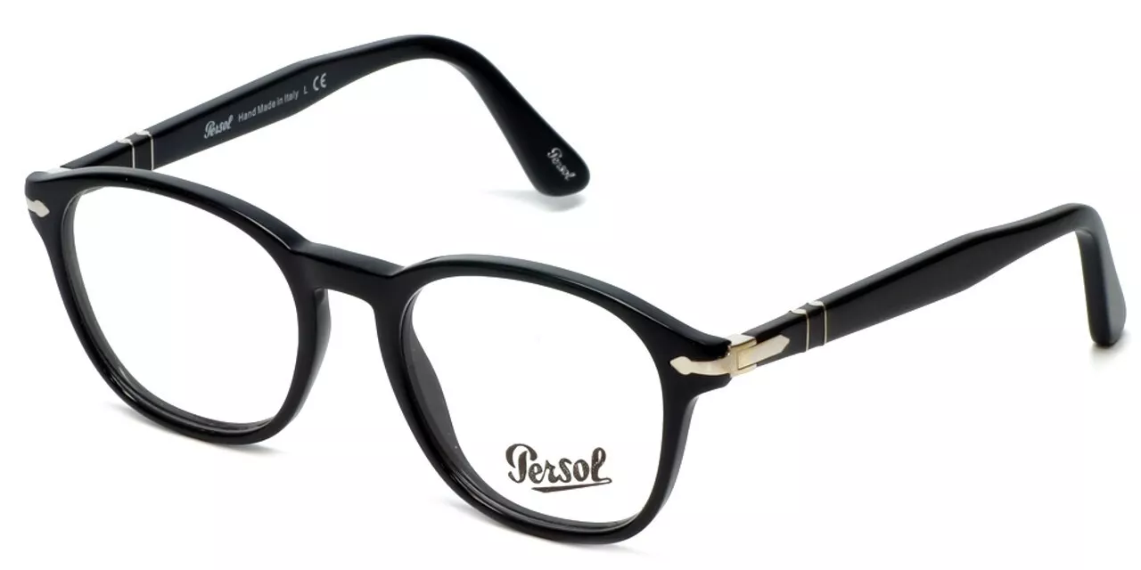 Persol 3122-V 95 Eyeglasses Black 50mm Men