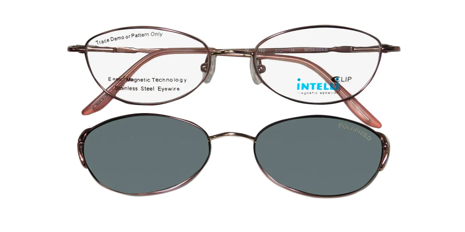 Elite Eyewear 722 rose / gold Eyeglasses Rose 51mm 2