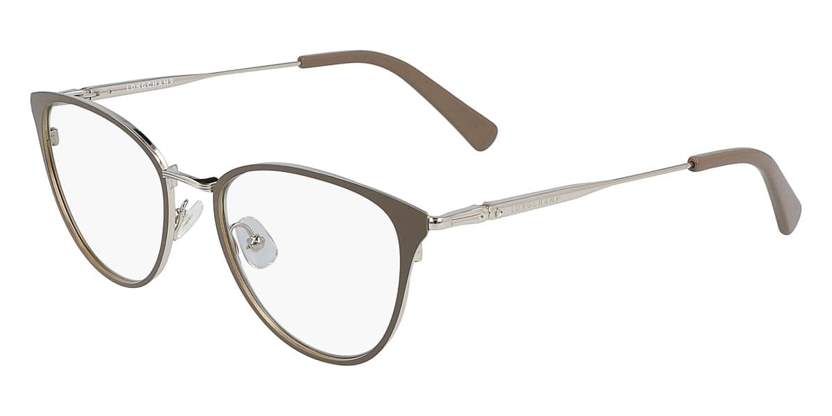 Longchamp LO2124 901 Eyeglasses Turtledove Grey 50mm Women
