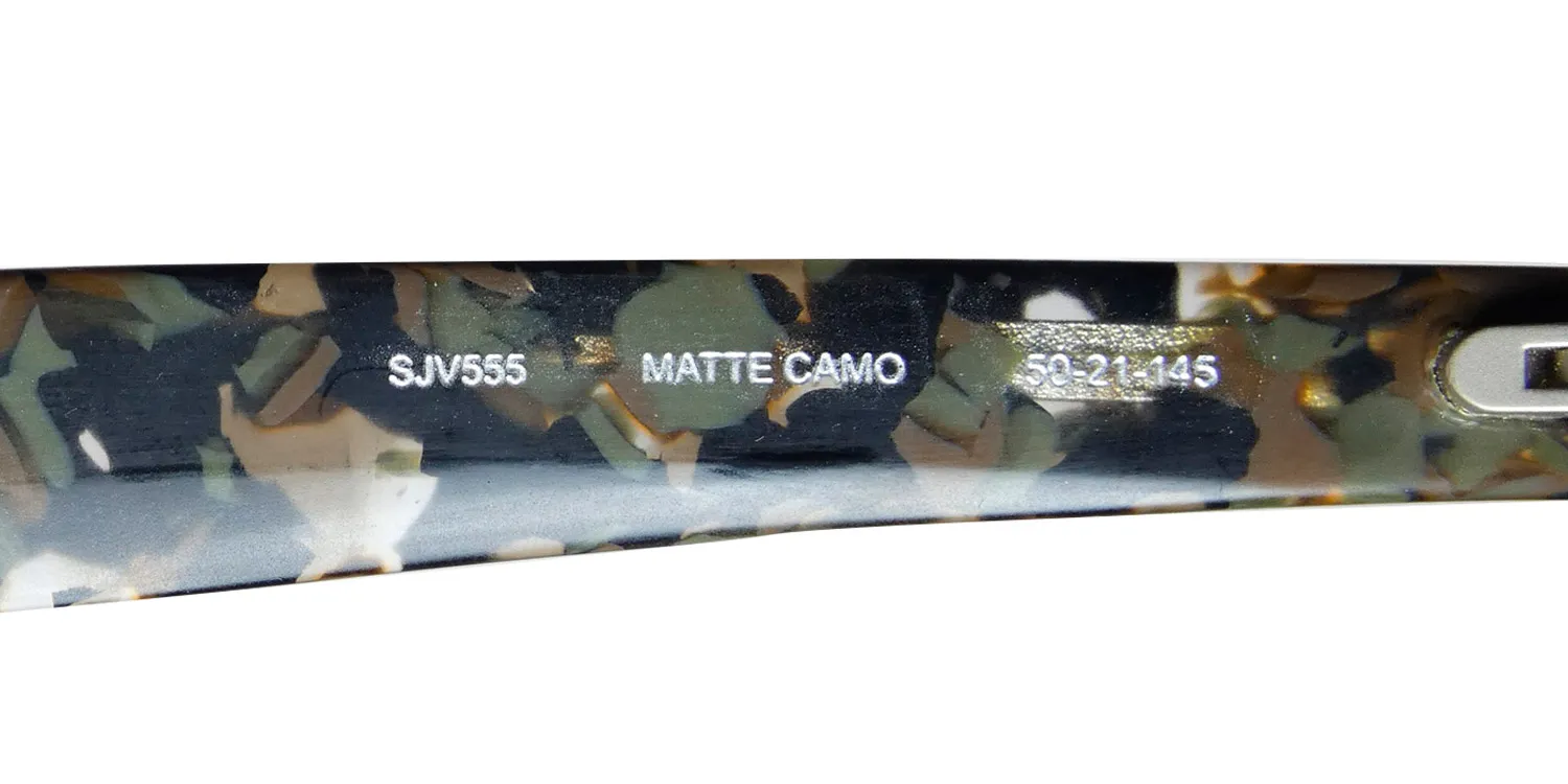 John Varvatos Sjv555 matte camo Sunglasses Matte Came 50mm 8