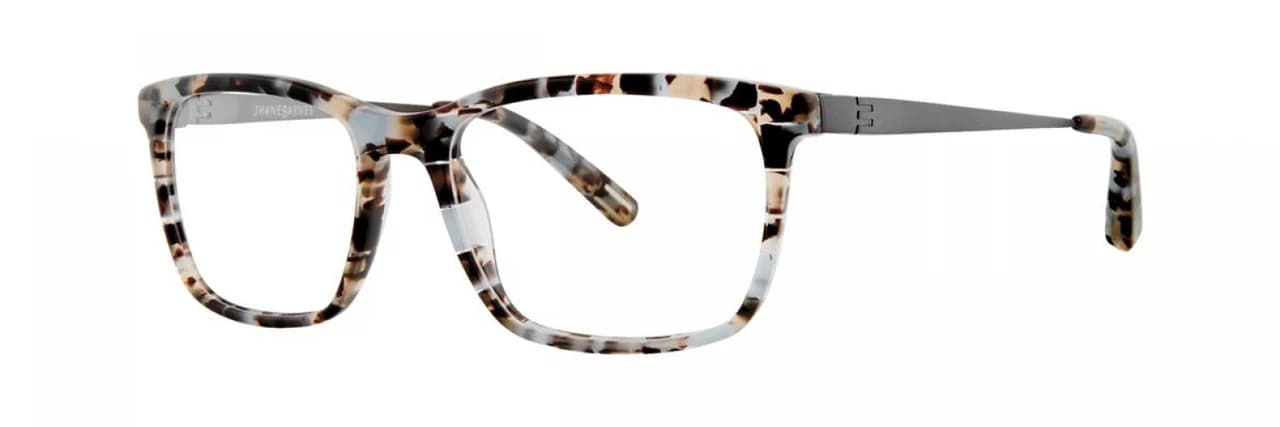 Jhane Barnes Boxplot Eyeglasses Slate Square 57mm Men