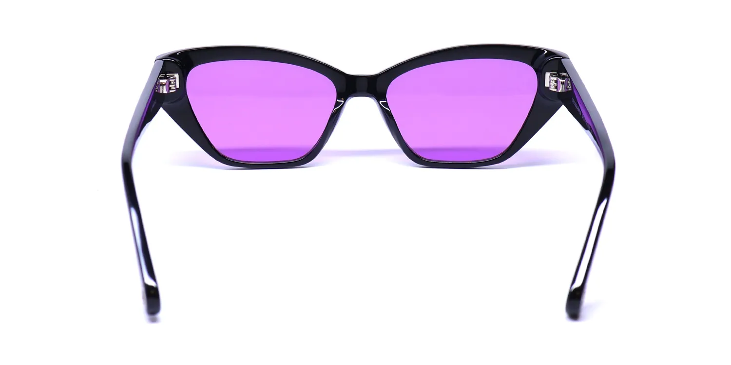 Diff 0434 Tonks Harry Potter bkpln Sunglasses Black 54mm 5