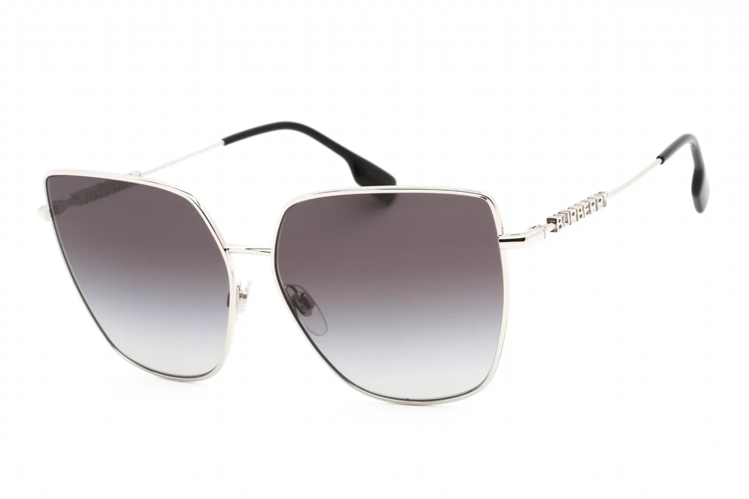 Burberry 0BE3143 10058G Sunglasses Silver 61mm Women
