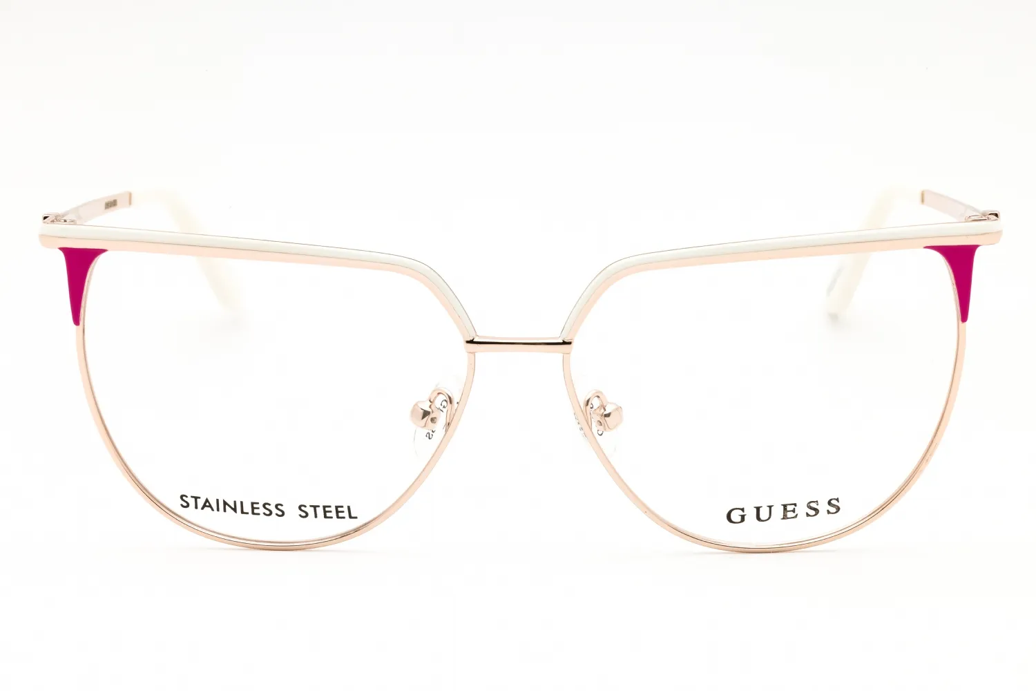 Guess GU50147 021 Eyeglasses White 54mm Women 2