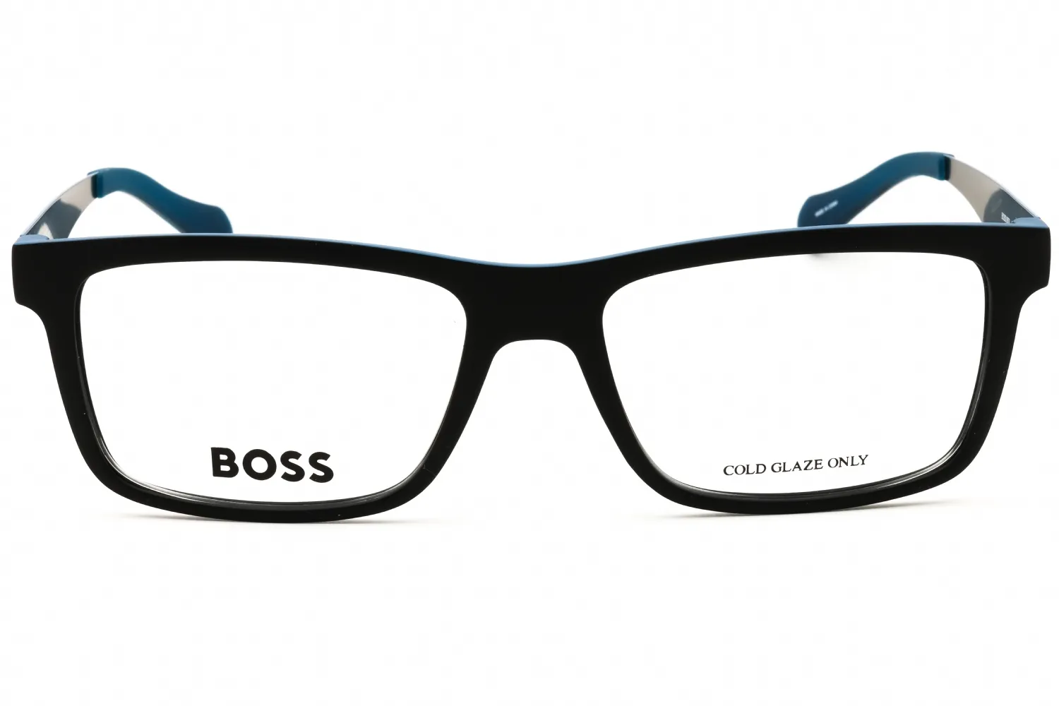 HUGO BOSS BOSS 0870 00N2 00 Eyeglasses Matte Black Blue 54mm Men 2