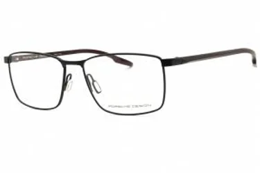 Porsche Design P8733 57A Eyeglasses Black, Red
