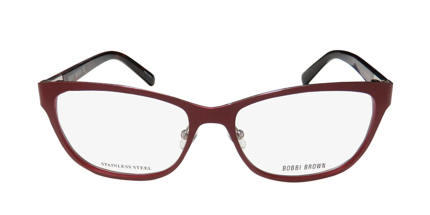 Bobbi Brown The Kylie qvh Eyeglasses Matte Red Havana 53mm 3