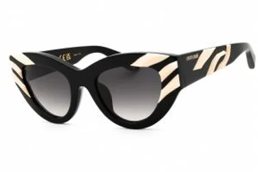 Roberto Cavalli SRC009V 700Y Sunglasses Shiny Black 51mm