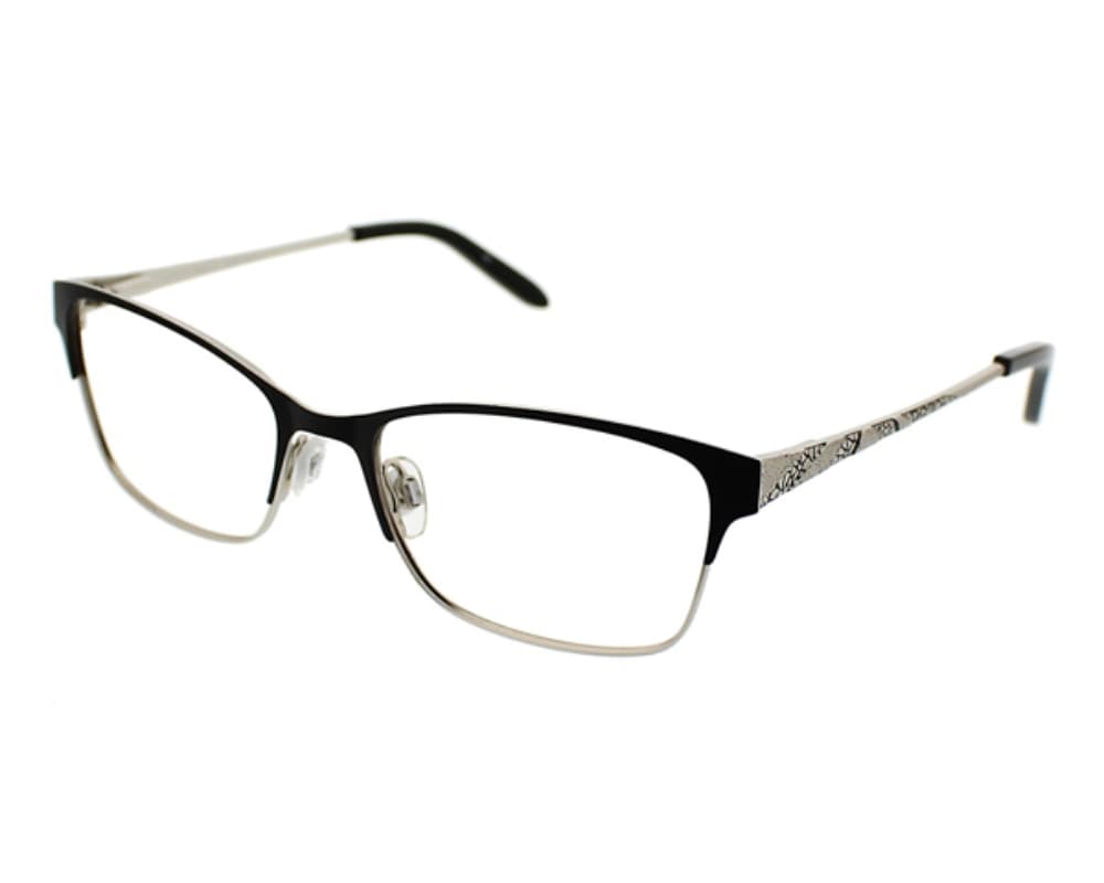 Ellen Tracy Rafina Eyeglasses Black 49mm Women