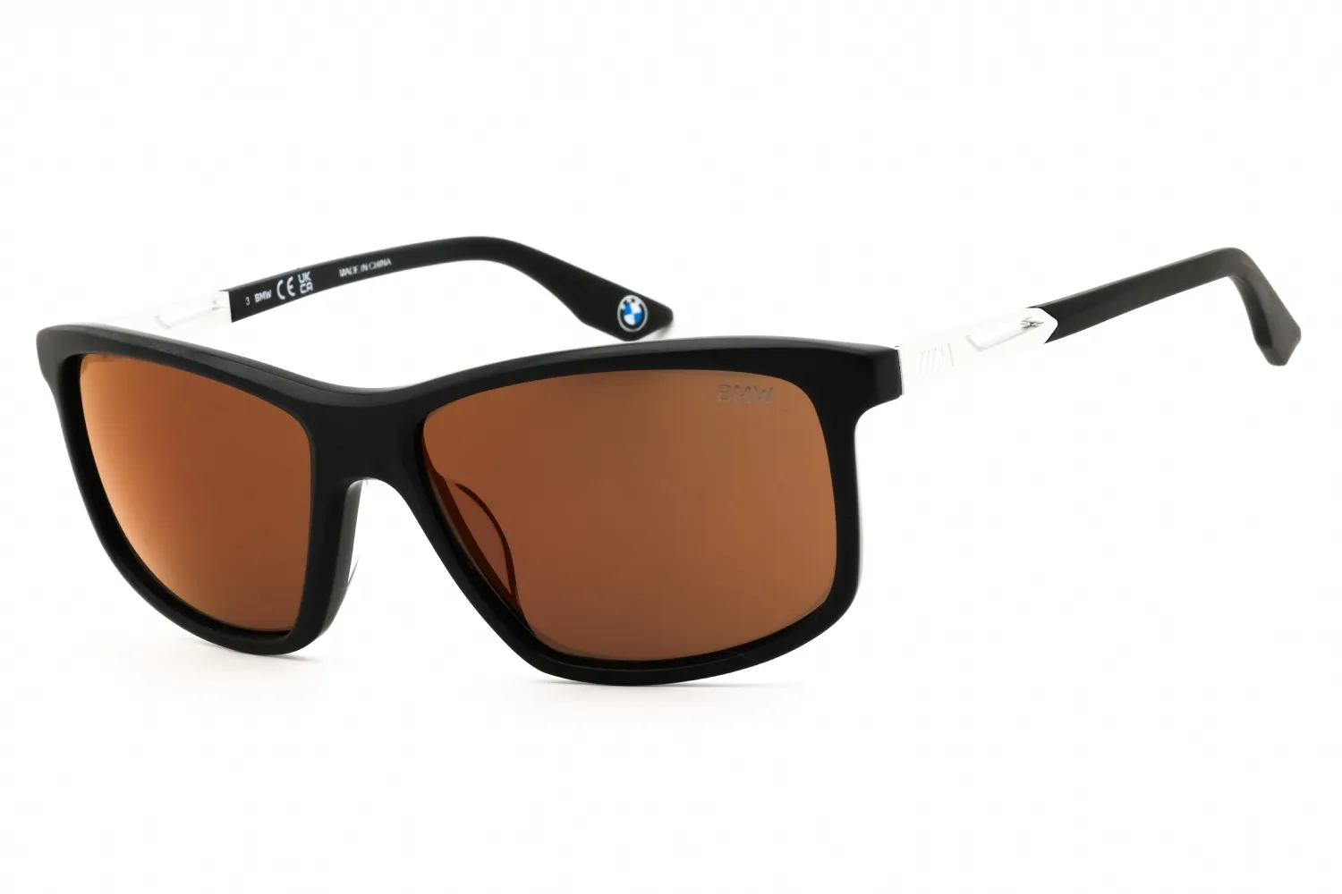 BMW BW0063-H 02L Sunglasses Matte Black 57mm Men