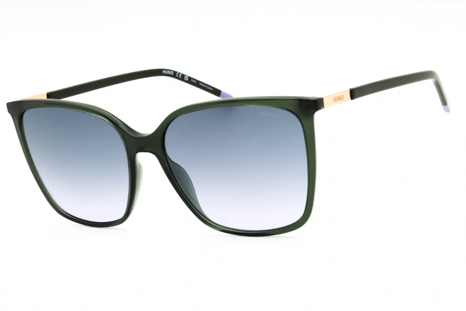 Hugo HG1275/S 1ED H1 Sunglasses Green 57mm Women