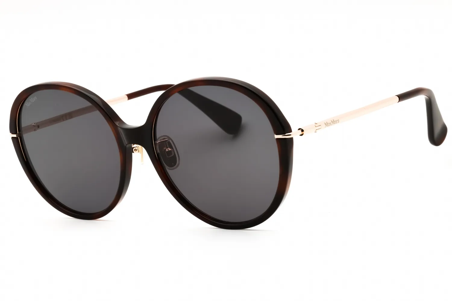Max Mara MM0111-K 52A Sunglasses Dark Havana 58mm Women