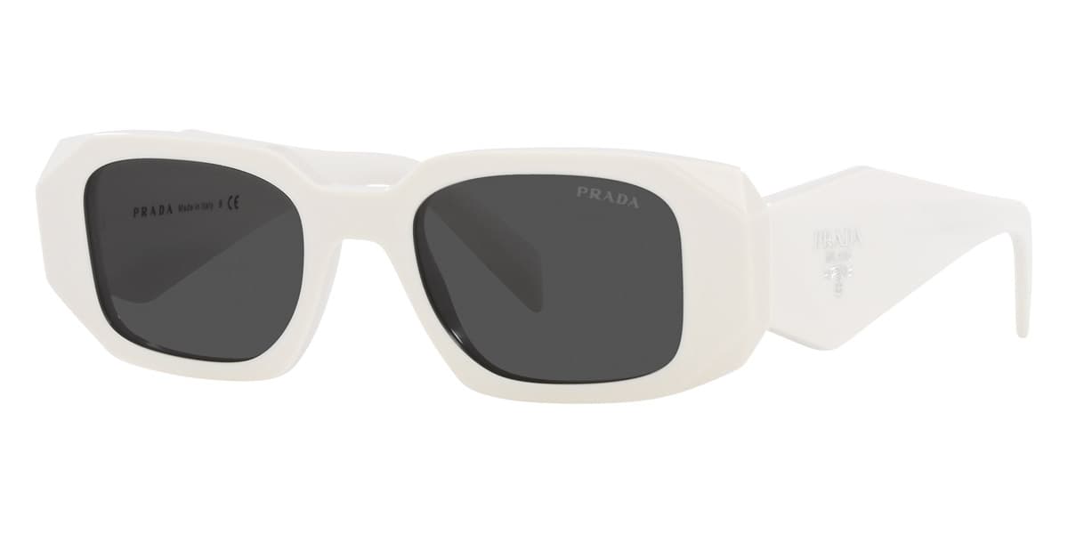 Prada SPR17WF 1425S0 Sunglasses White 51mm Women 3