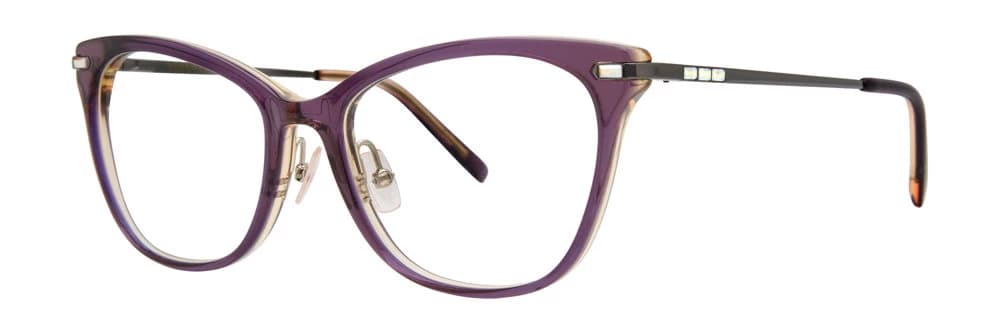 Vera Wang Arabella Eyeglasses Violet Grey 52mm Women