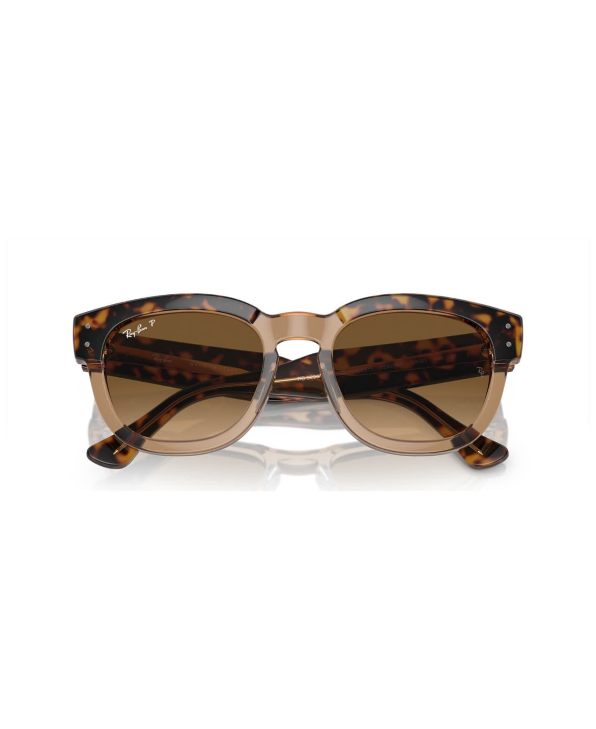 Ray-Ban RB0298S MEGA HAWKEYE 1292/M2 RB0298S Sunglasses Brown 145mm Unisex 3