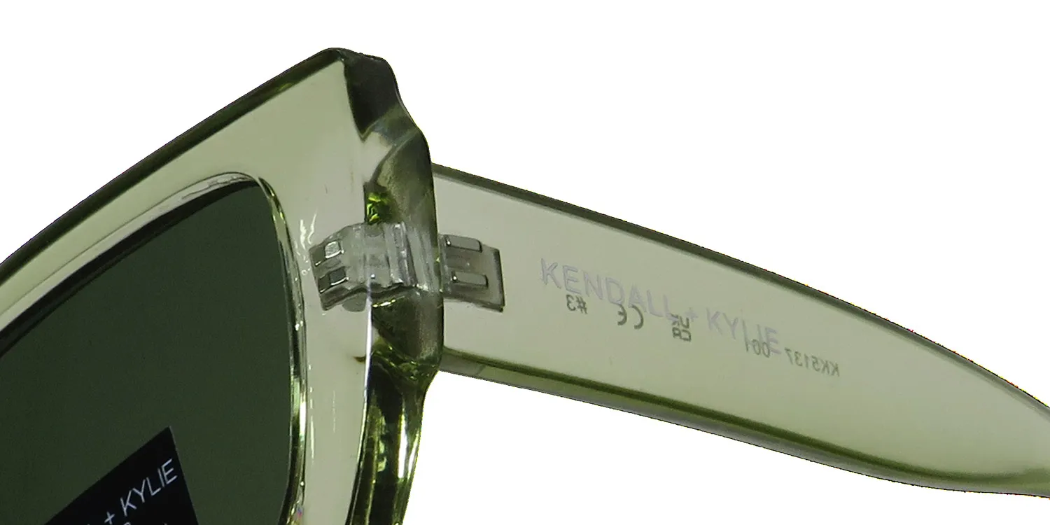 Kendall + Kylie Kk5137 Gemma 001 Sunglasses Mint Crystal 51mm 6