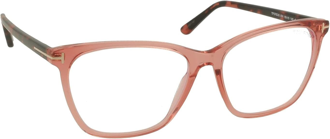 Tom Ford FT5762B 074 Eyeglasses Pink 55mm Women 4