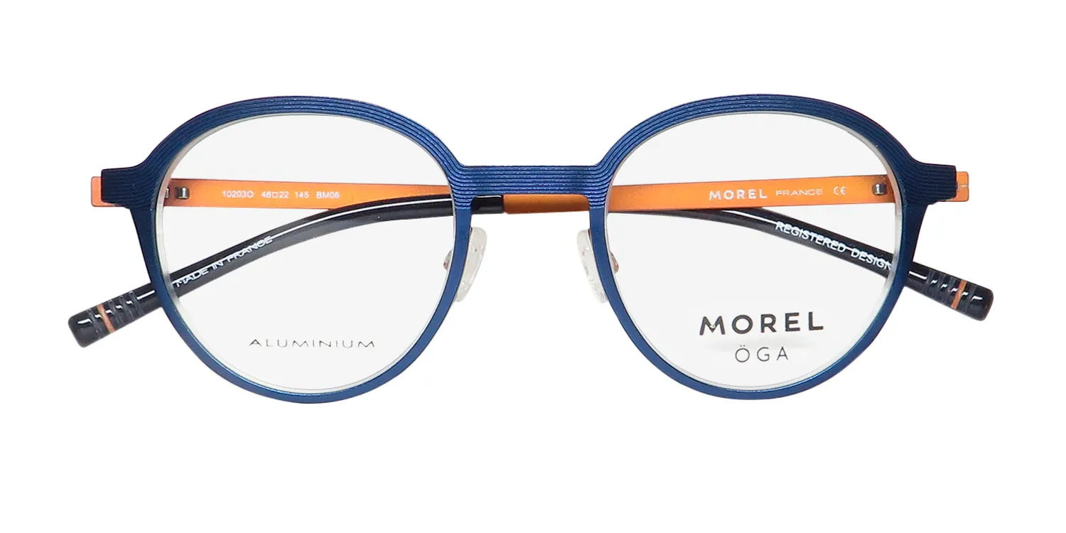 Morel Oga 10203o bm06 Eyeglasses Blue 48mm 2