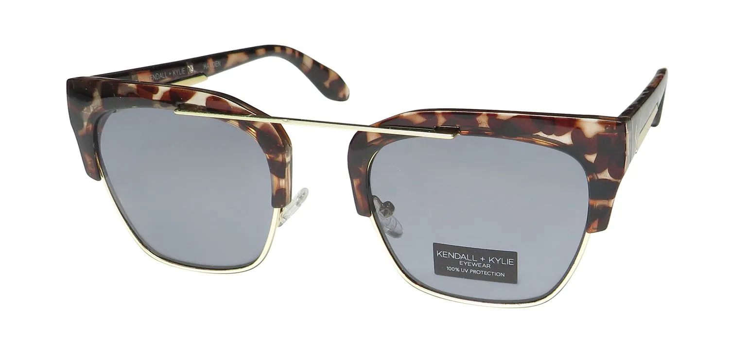 Kendall + Kylie Kk5134ce Hayden 651 Sunglasses Nude Demi 0mm