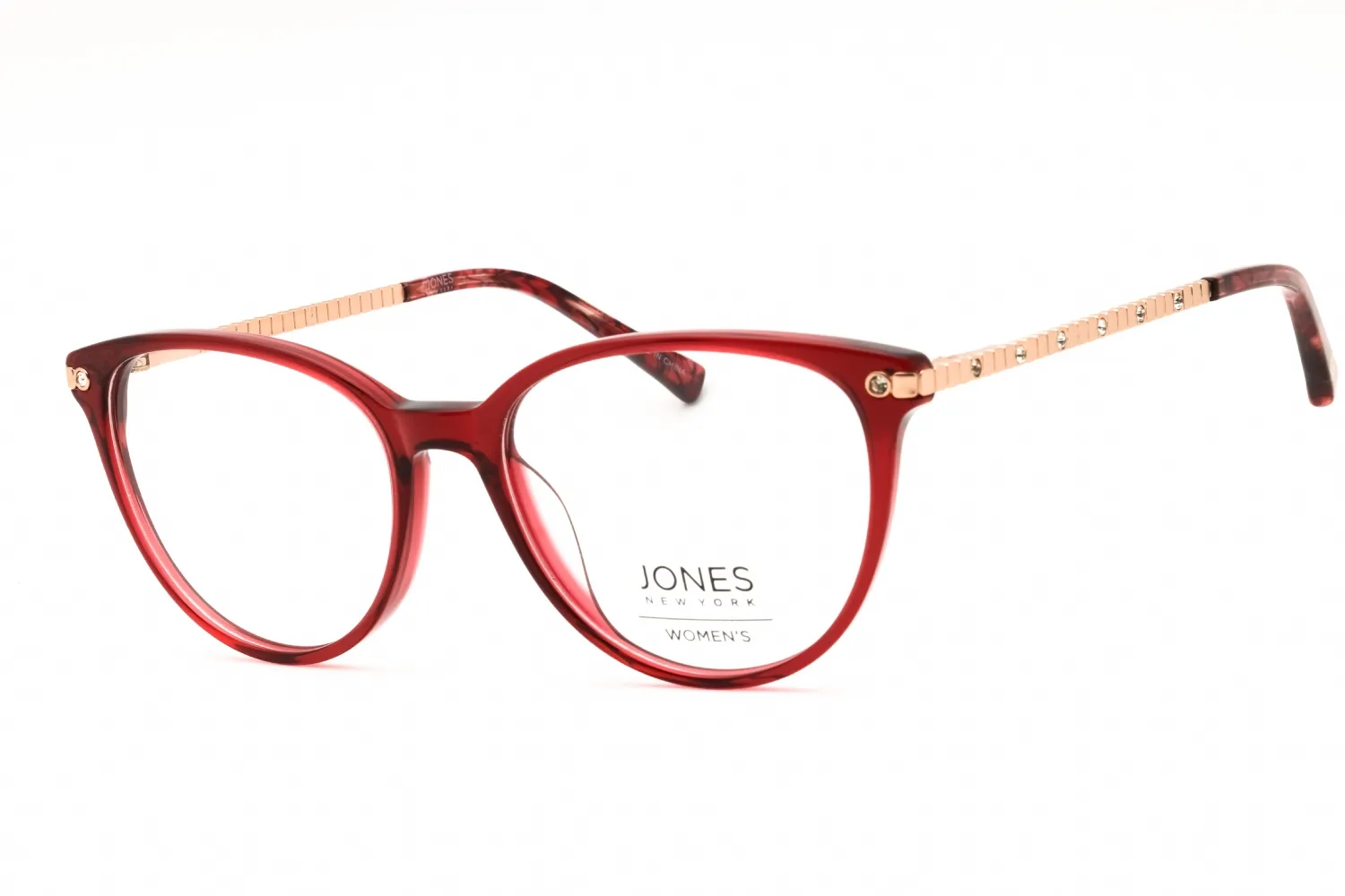 Jones New York VJON790 0BUR Eyeglasses Burgundy 53mm Women