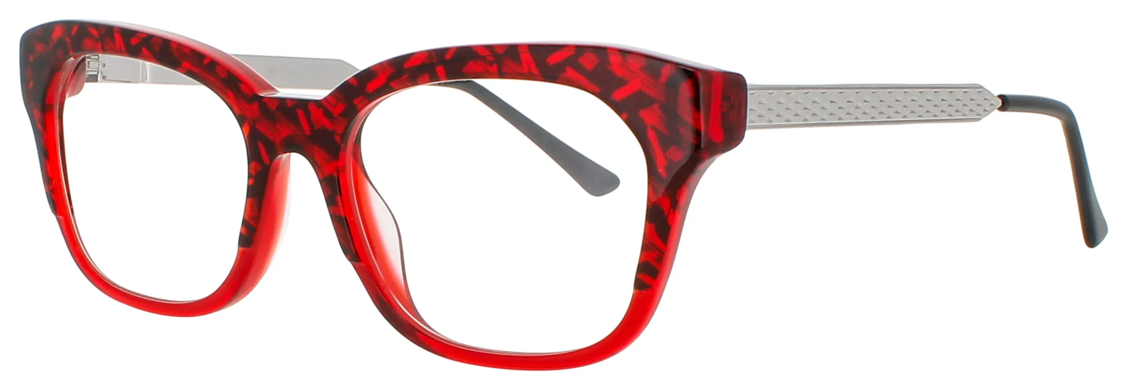 Harry Lary ROOMY C62 Eyeglasses Red 53mm Unisex