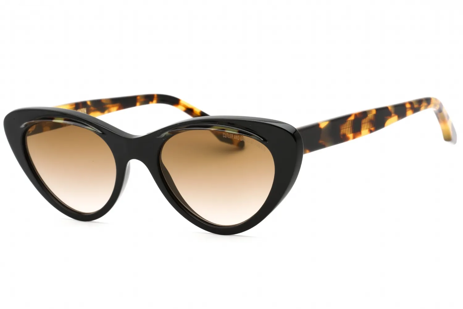 Cutler and Gross CG1321S 004 Sunglasses Black 54mm Women