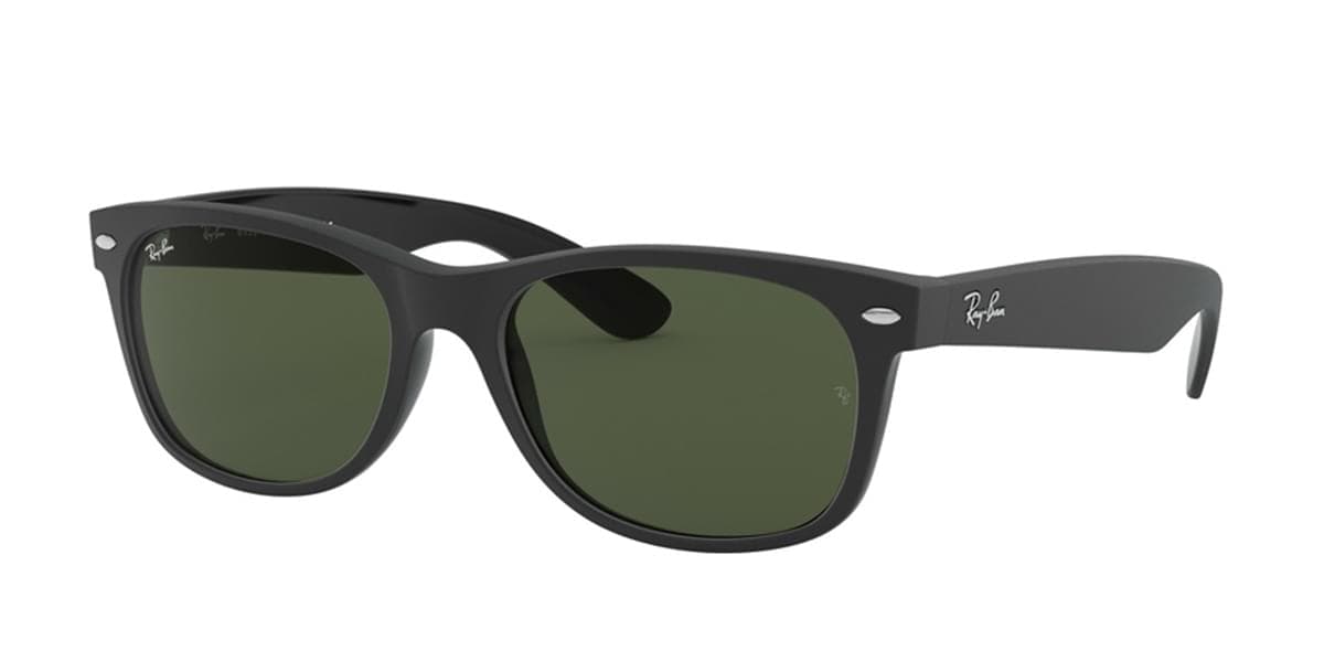 Ray-Ban RB2132 NEW WAYFARER 6462/31 RB2132 Sunglasses Black 145mm Unisex