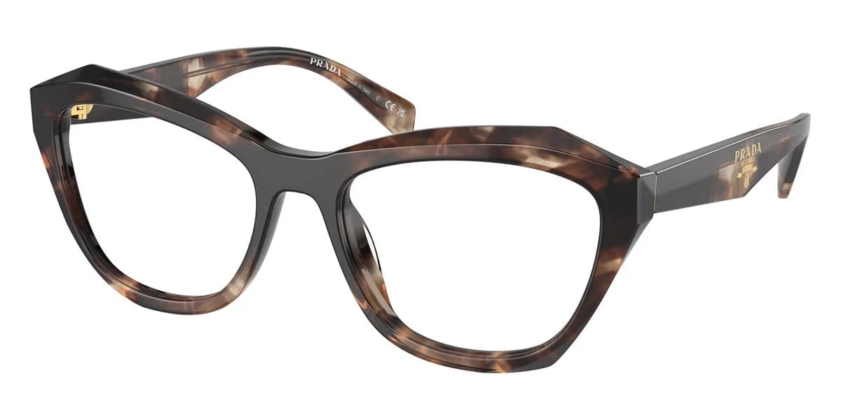 Prada VPRA20F 14P1O1 Eyeglasses Brown 56mm Women