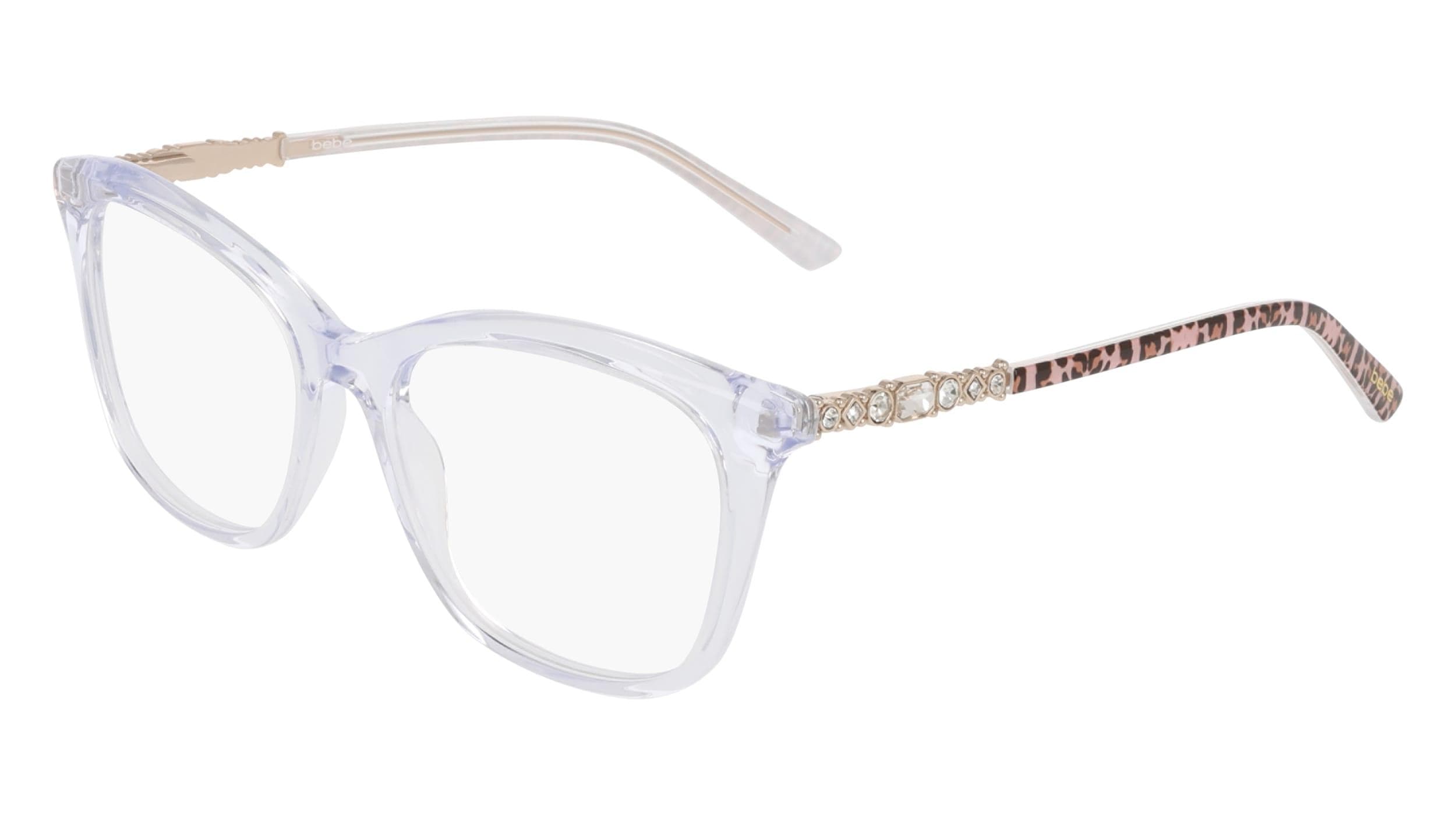 Bebe BB5246 970 Eyeglasses Crystal 52mm Women