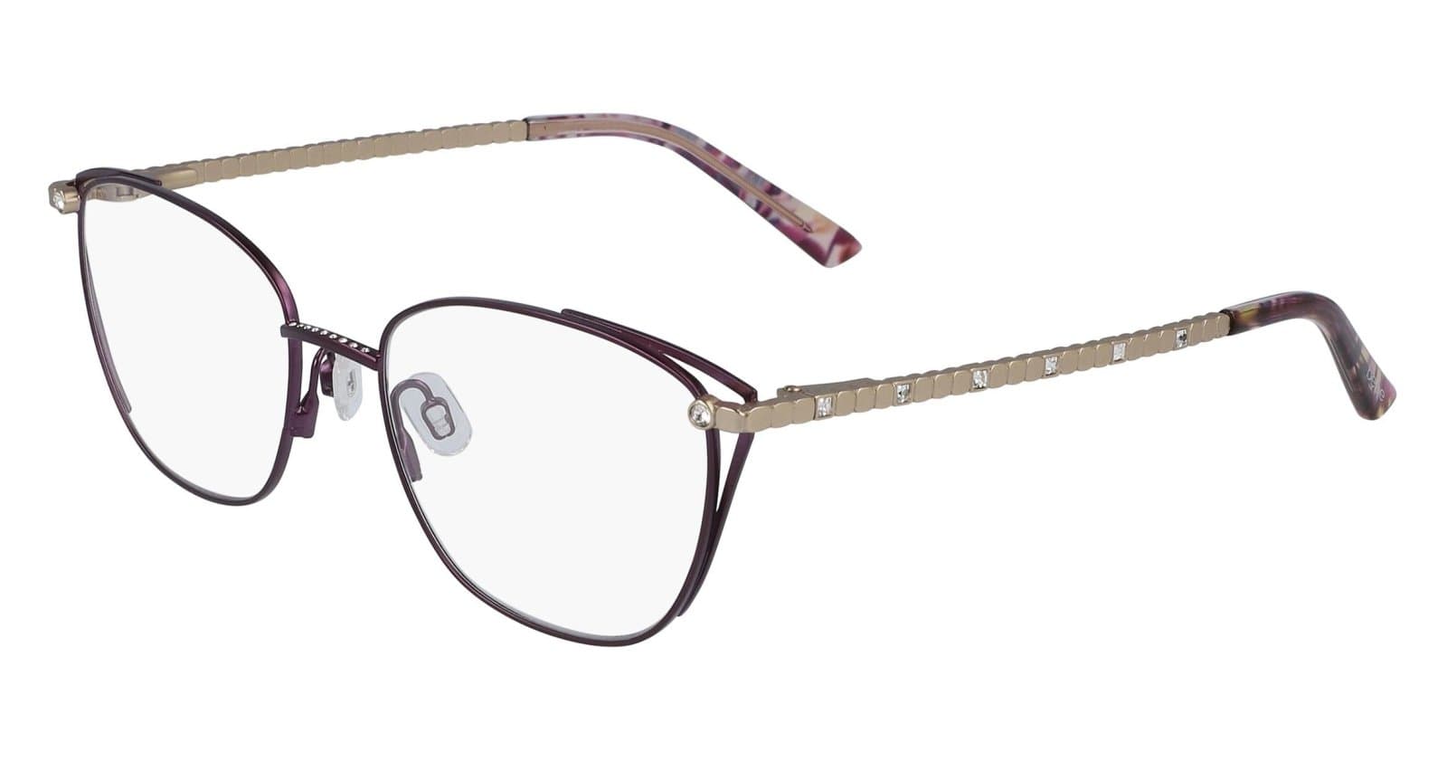 Bebe BB5182 500 PLUM Eyeglasses Multicolor 51mm Women
