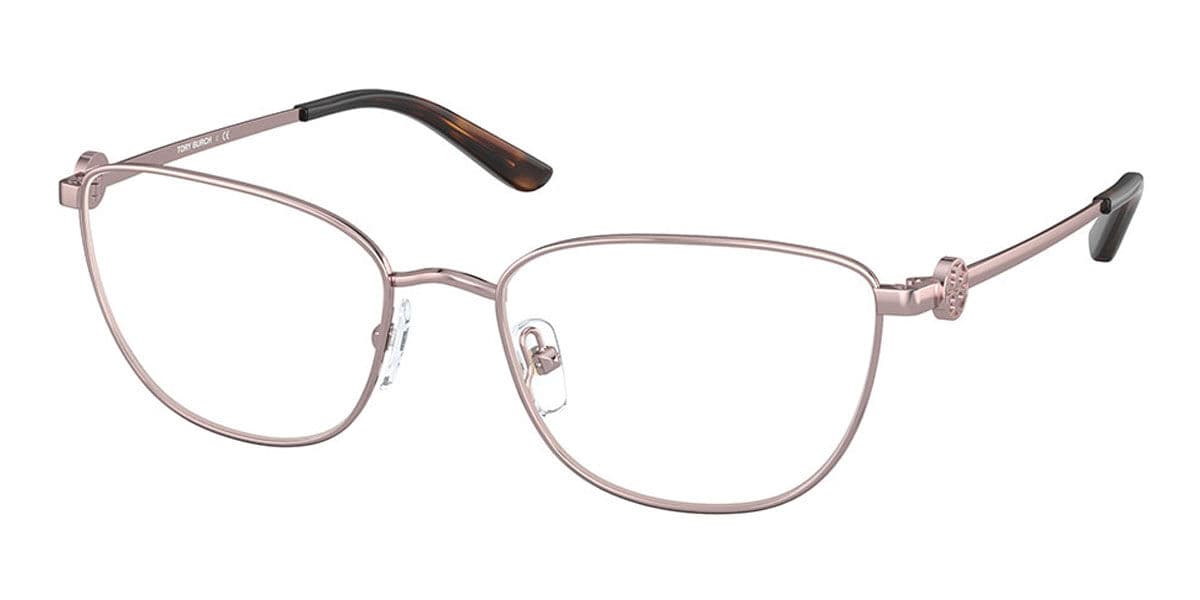 Tory Burch TY1067 3318 TY1067 Eyeglasses Rose Gold 50mm Women