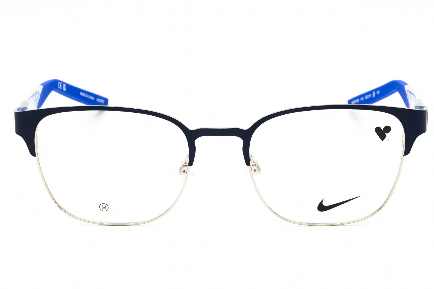 Nike NIKE 8156 412 Eyeglasses Matte Blue Void 52mm Men 2