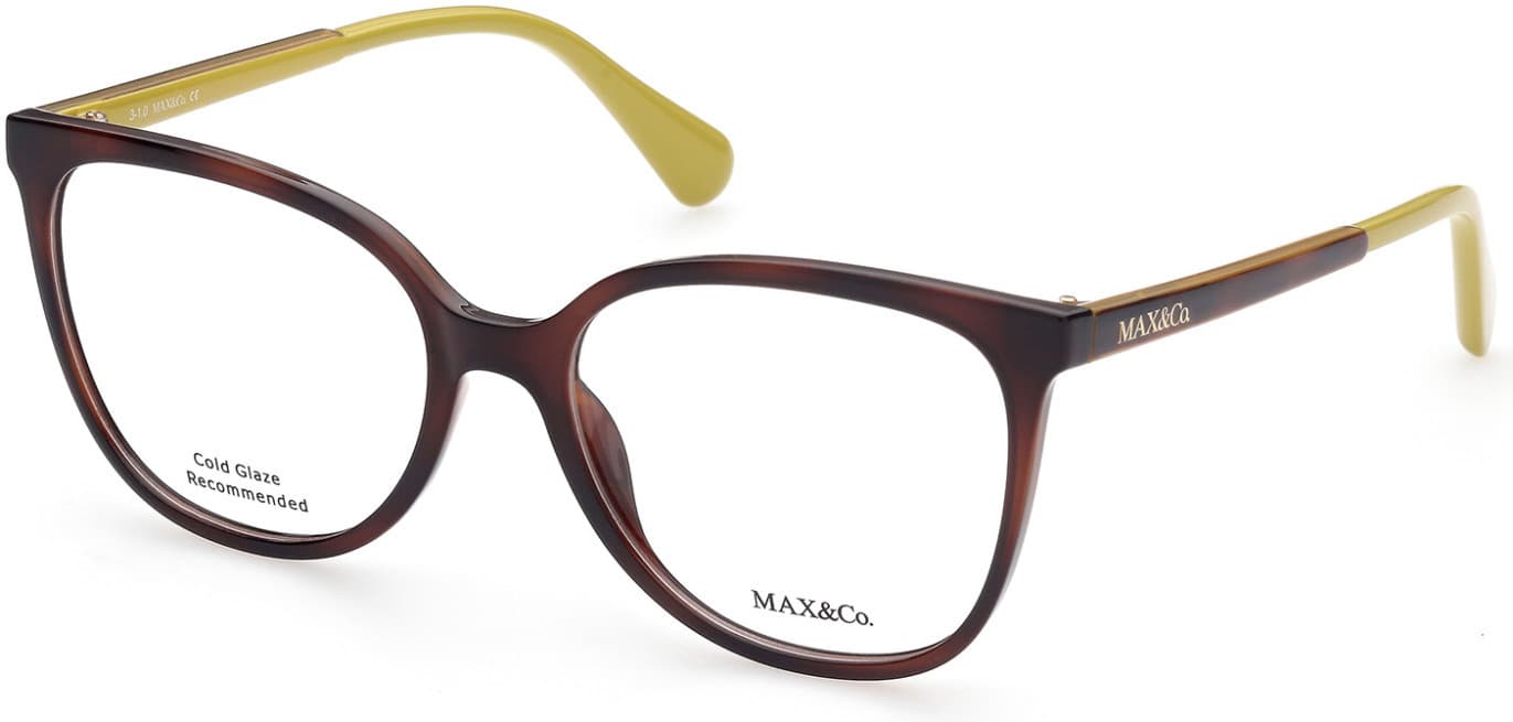MAX&amp;Co. MO5022 052 Eyeglasses Dark Havana 54mm Women