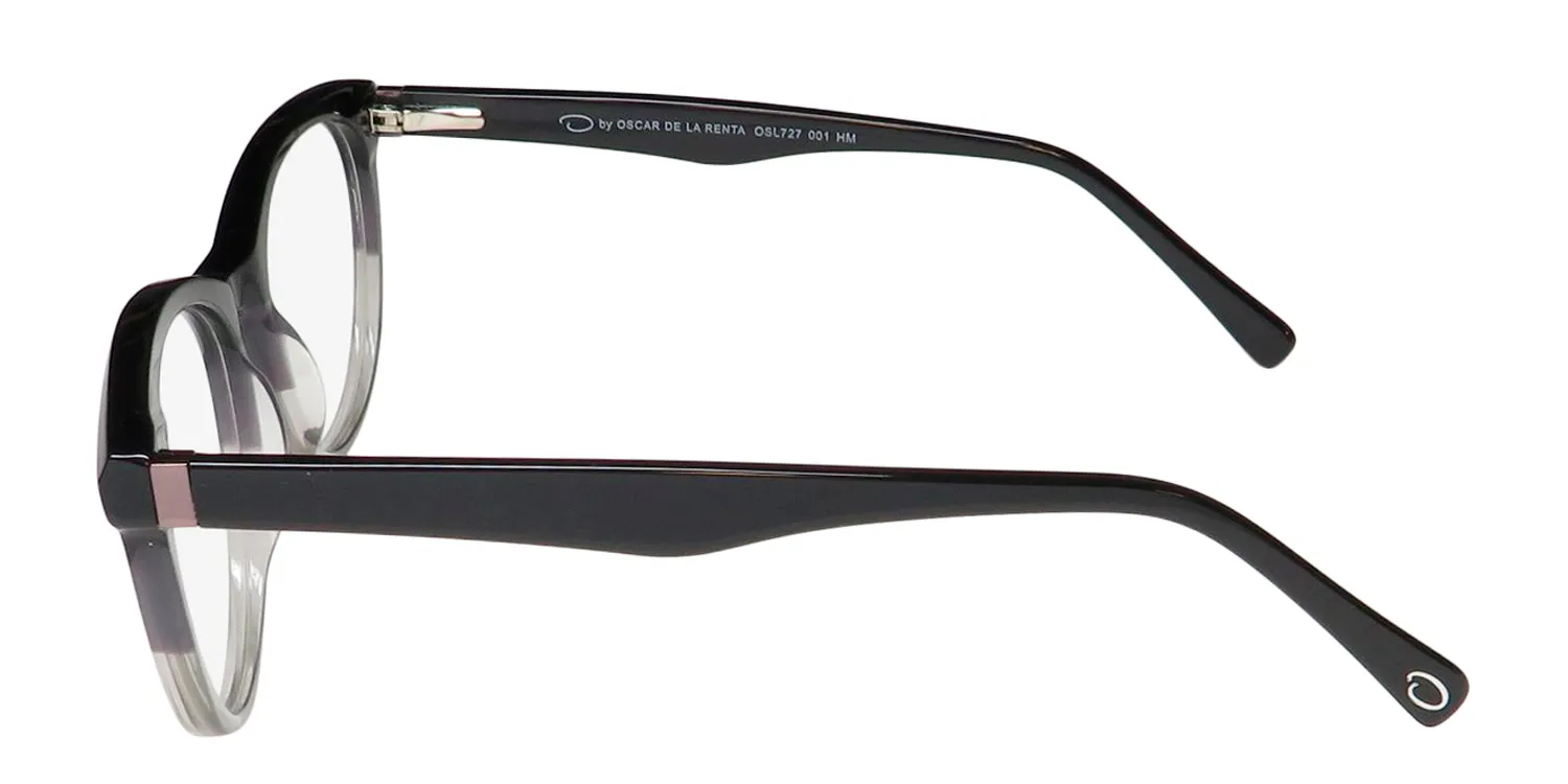Oscar de la Renta Osl 727 001 Eyeglasses Black 53mm 4