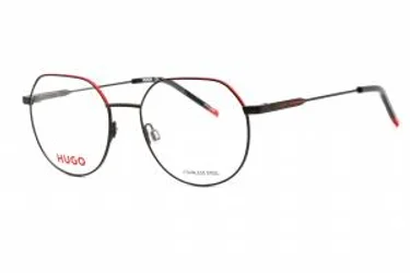 Hugo HG 1179 0BLX 00 Eyeglasses Matte Black Red 53mm