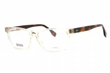 HUGO BOSS BOSS 1518 0XNZ 00 Eyeglasses Beige Havana 58mm