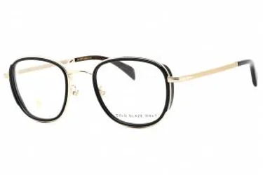 David Beckham DB 7075/G 0RHL 00 Eyeglasses Gold Black 51mm