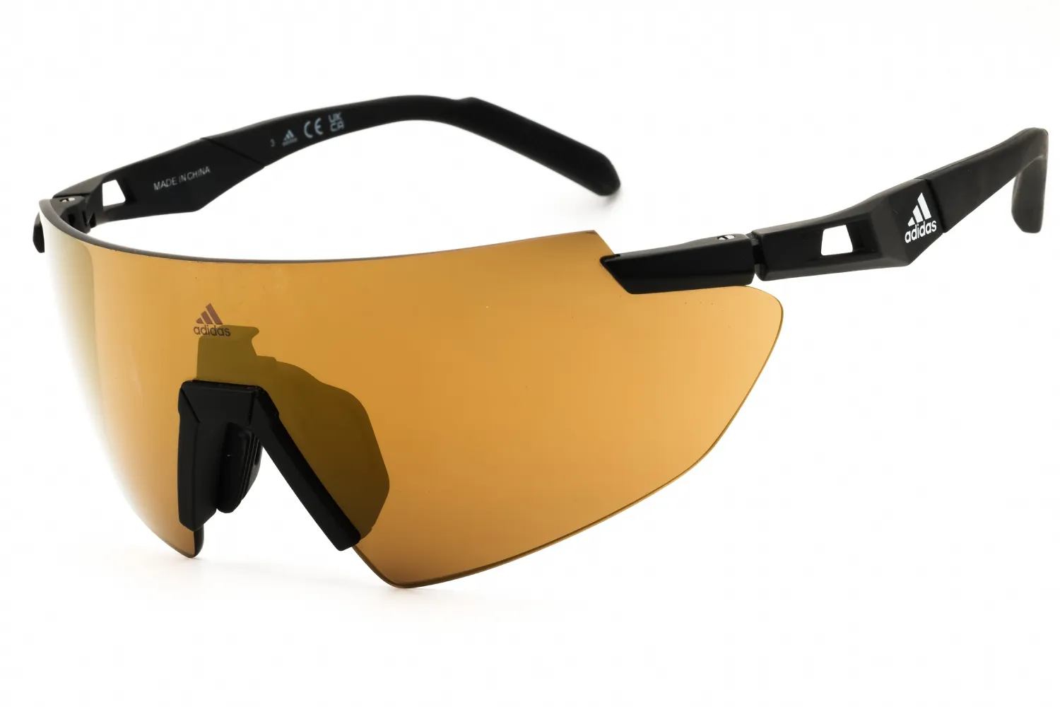 Adidas SP0077 02G Sunglasses Matte Black 0mm Men